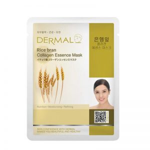 ماسک صورت نقابی سبوس برنج درمال Dermal Facial Mask