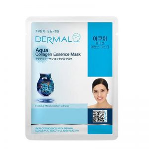 ماسک صورت نقابی آکوا درمال Dermal Facial Mask