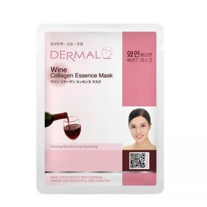 ماسک صورت نقابی انگور قرمز درمال Dermal Facial Mask