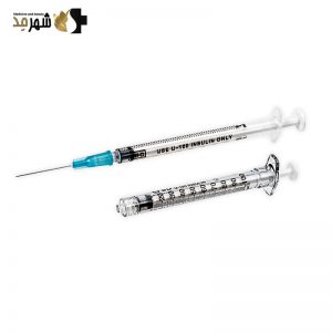 سرنگ 1 میلی لیتر (سی سی) لوئرلاک بی دی