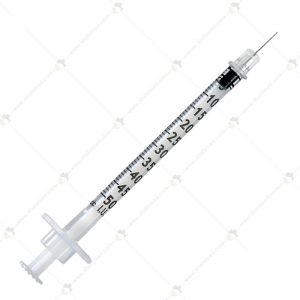 سرنگ انسولین بی دی مدل میکرو فاین حجم نیم میلیلیتر BD Micro-Fine Insulin Syringe 0.5 ml