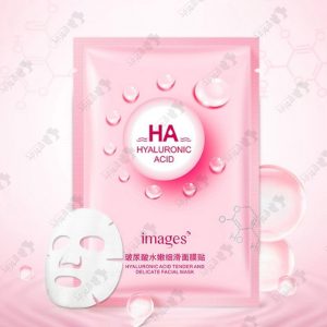 ماسک صورت ورقه ای آبرسان هیالورونیک اسید ایمیجز Facial Sheet Mask Hyaluronic Acid Tender Images