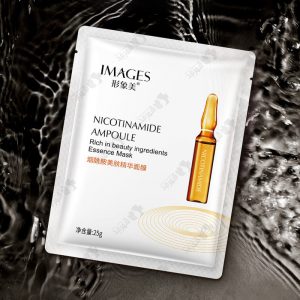 ماسک صورت ورقه ای مغذی و مرطوب کننده نیکوتین آمید ایمیجز Facial Sheet Mask Nicotinamide Images