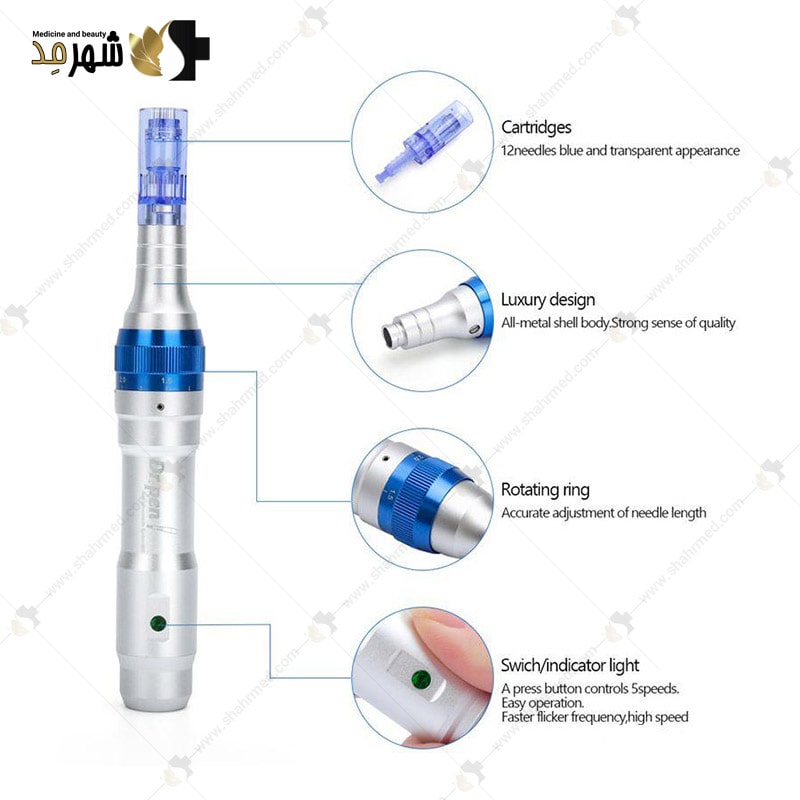 دستگاه میکرونیدلینگ دکتر پن مدل Dr.Pen Microneedling A6 A6