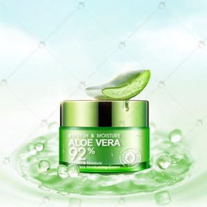 کرم 50 گرمی بیوآکوا مدل آلوئه ورا Refresh And Moisture Aloe Vera Moisturizing Cream