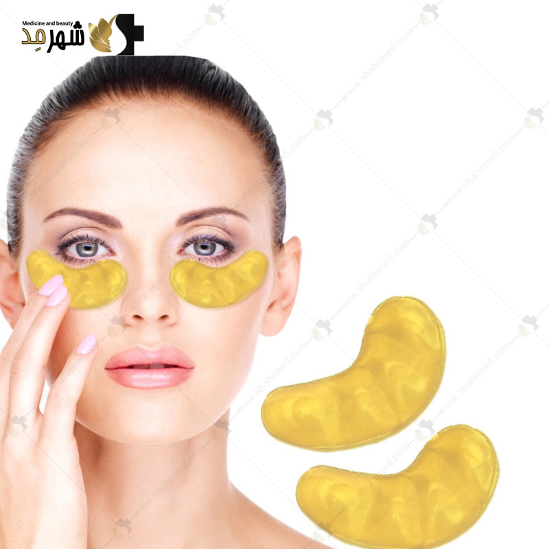 ماسک دور چشم 60 عددی ونزن مدل طلا Venzen Eye Mask Gold