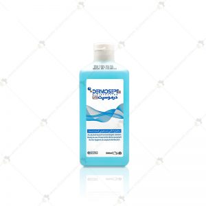 محلول ضدعفونی کننده دست درموسپت مدل Plus حجم نیم لیتر SOLUTION DERMOSEPT+ 0.5Litr