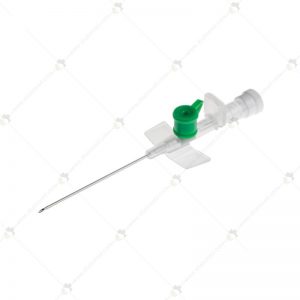 آنژیوکت کاتولا سبز با سرسوزن گیج 18 و طول 38 میلی متر Blue Angiocatheter Cathula 18G