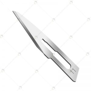 تیغ بیستوری ریبل شماره 11 Surgical Razor Blade Ribble no11
