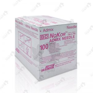 سرسوزن گیج 18 بی دی مدل نوکور با طول 18 میلی متر Nokor Needle G18 40mm