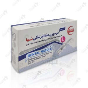 سرسوزن دندانپزشکی سها گیج 27 سایز بزرگ Dental Needle Soha 27G L