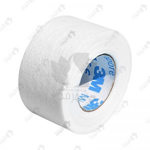 چسب فاقد لاتکس میکروپوره مدل تری ام با عرض 2.5 سانتی متر Micropore Surgical tape 3M