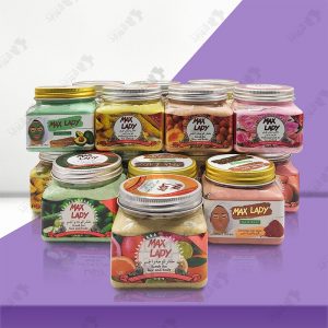 اسکراب شنی 300 میلی لیتری هندی مکس لیدی Max Lady Scrub for face Body 300ml
