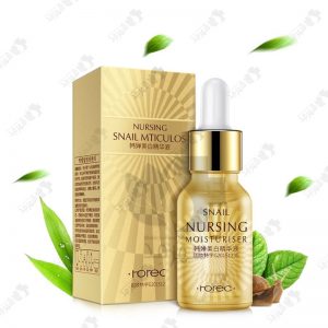 سرم 15 میلی لیتری مرطوب کننده صورت رورک مدل حلزون Serum Nursing Snail Mticulos 15ml